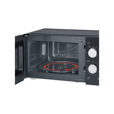 MICROONDAS 700W 17L NEGRO SEVERIN - 7886