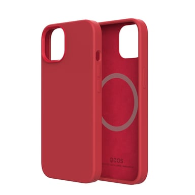 QDOS Touch Pure coque de protection pour téléphones portables 15,5 cm (6.1'') Housse Rouge