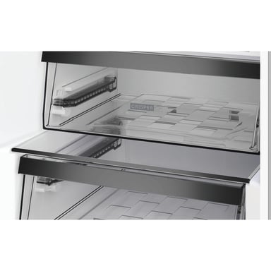Réfrigérateur combiné Whirlpool WHK 26402 XP4E 355 L No Frost 6th Sense LED Inox brossé