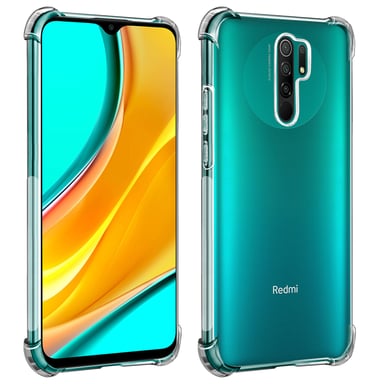 Coque Xiaomi Redmi 9 Souple Antichoc Angles renforcés Akashi Transparent