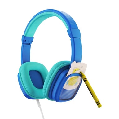 Planet Buddies Colour and Swap Auriculares con cable Diadema Azul, Color Menta