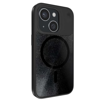 Custodia per iPhone 15 MagSafe effetto sabbia antigraffio