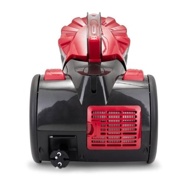 Aspirateur multi-cyclonique sans sac - LIVOO - DOH105R - 700 W - 2 L - 78 dB - Filtre lavable - Embout 2 en 1 - Rouge / Noir