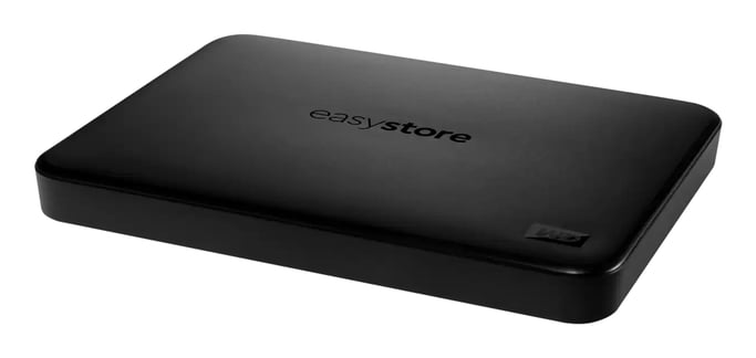 WD Easystore WDBAJP0050BBK - Disque dur - 5 To - externe (portable) - USB 3.2 Gen 1 Noir - vue 7