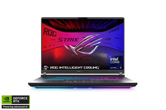 ROG STRIX G16, Intel Core Ultra 9 275HX, 32 Go DDR5, 1 To SSD, NVIDIA GeForce RTX 5070, Gris - AZERTY