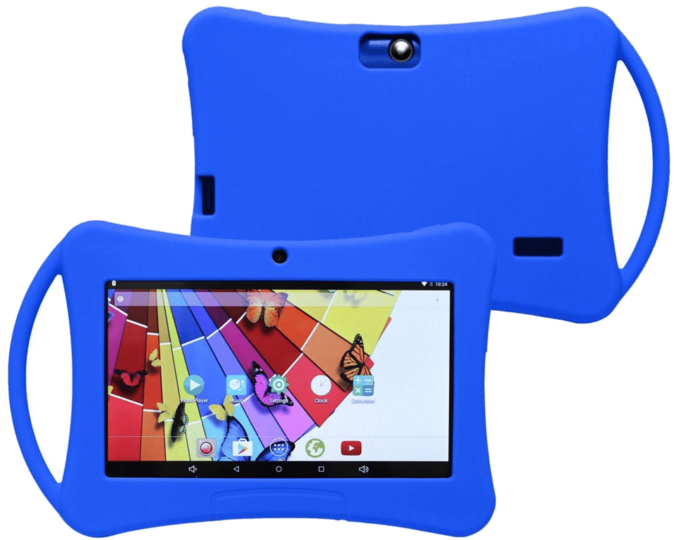 Tablette Enfant 7 Pouces Android 5.1 Lollipop Bluetooth Playstore Wifi Bleu 72Gb Plastique YONIS