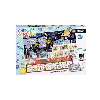 Puzzle spaziale caccia e cerca - 150 pezzi per bambini