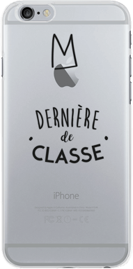 Coque pour iPhone SE 2022 / SE / 8 / 7 / 6S / 6 Motifs Dernière de Classe - Fabriqué en France Bigben