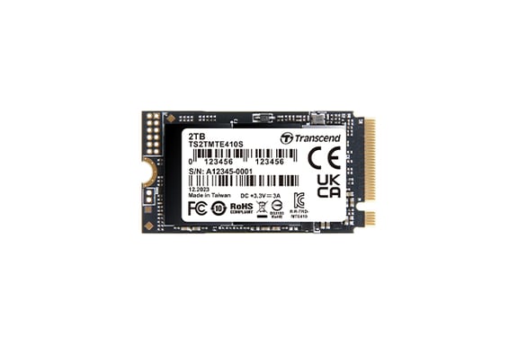 Transcend PCIe SSD 410S 2 To M.2 PCI Express 4.0 NVMe 3D NAND