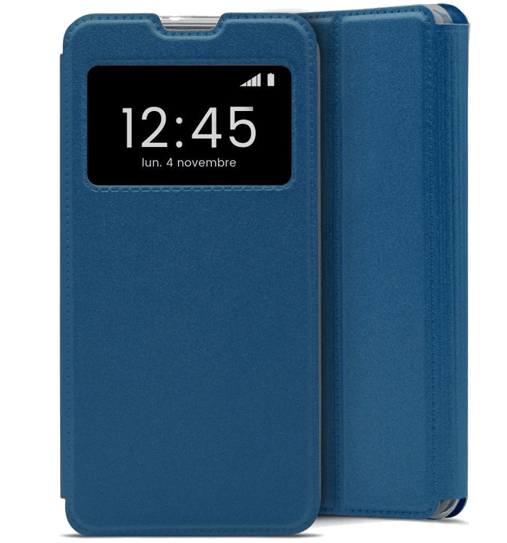 Etui Folio compatible Bleu Huawei P40