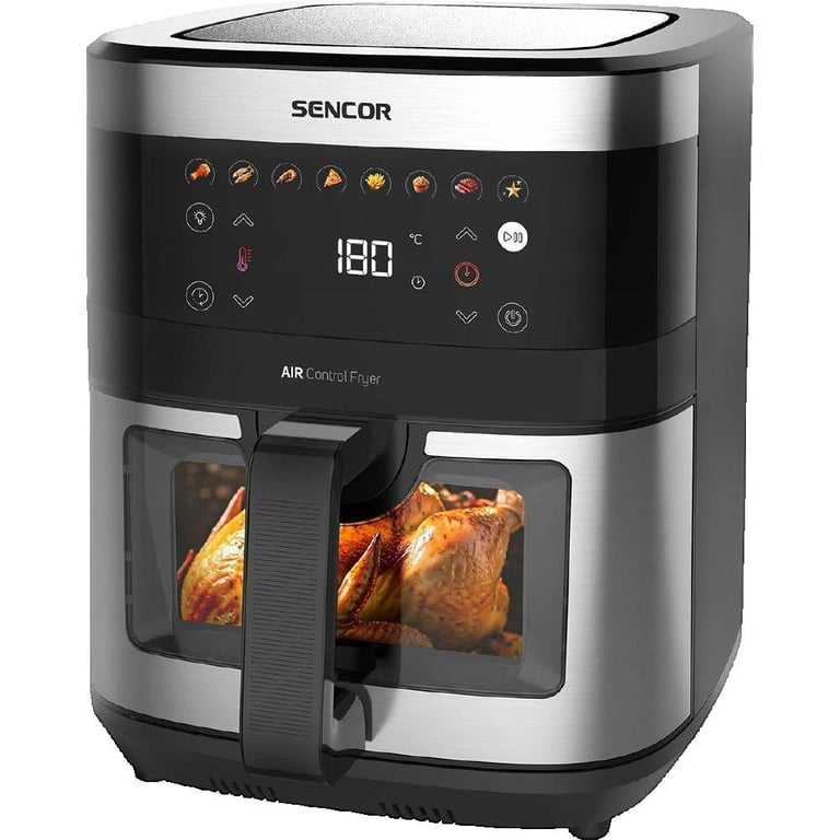 Friteuse sans huile Sencor 9 litres Noir - Neuf