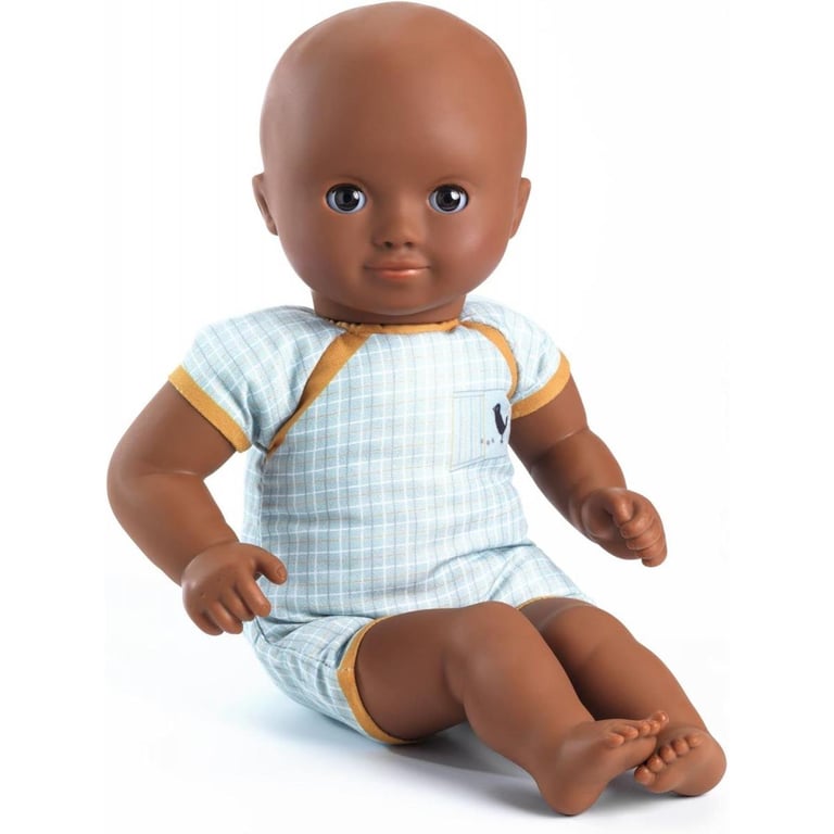 Poupée Baby Mimosa Pomea de Djeco Poupée en Vinyle Doux pour Enfants Neuf - vue 4