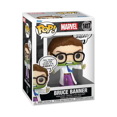 Figurine Funko Pop Marvel Don t make me angry Bruce Banner