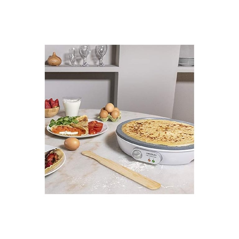 Crêpière Électrique Cecotec 08009 – 1000W, Revêtement Antiadhésif RockStone - vue 4