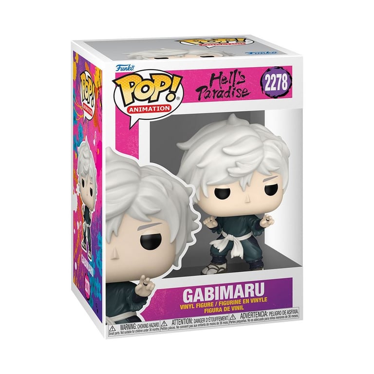 Figurine Funko Pop Animation Hell' Paradise Gabimaru - vue 3