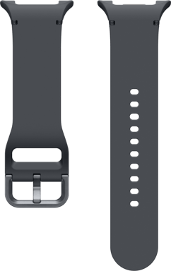 Correa deportiva original para Samsung Galaxy Watch 8 (40/44 mm) / Classic (46 mm) - S/M - Grafito