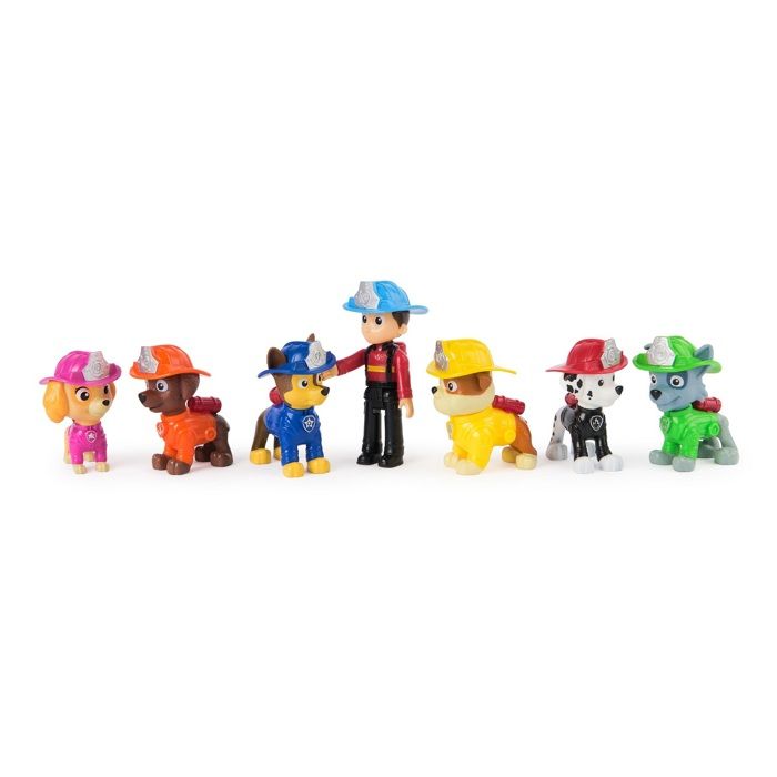 Figurines Pat Patrouille Fire Rescue Multipack - Neuf