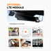 Dashcam VANTRUE E1 Pro 4K HDR con Visione Notturna STARVIS 2, GPS, WiFi 5 GHz, Comando Vocale e Sorveglianza 24/7