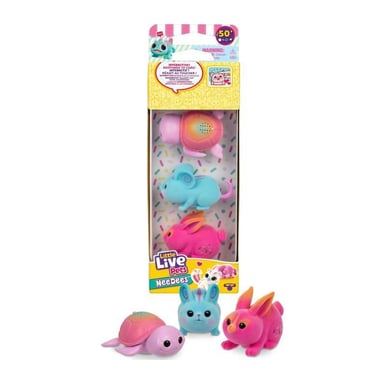 Little Live Pets Pack de 3 Needes - Série 2 - Animaux électroniques - vue 1