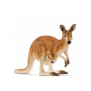 Canguro de peluche - Juguete educativo para niños