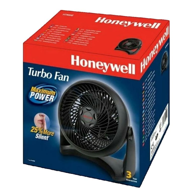 Ventilateur De Table Honeywell HT900E4 – Turbo, 3 Vitesses, Silencieux - vue 4