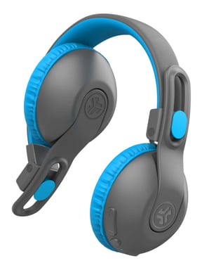 JLab JBuddies Studio 2 Auriculares Inalámbrico y alámbrico Diadema Llamadas/Música USB Tipo C Bluetooth Azul, Gris