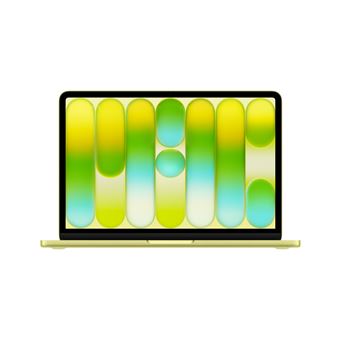 Macbook Neo A18 Pro (2026) 13'', 256 Go RAM 8 Go Apple GPU 5, Jaune Agrume  - QWERTY ES