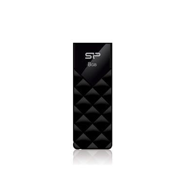 Silicon Power Ultima U03 8GB lecteur USB flash 8 Go USB Type-A 2.0 Noir