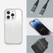 OtterBox React Series per Apple iPhone 15 Pro, polvere di stelle (glitter trasparente)