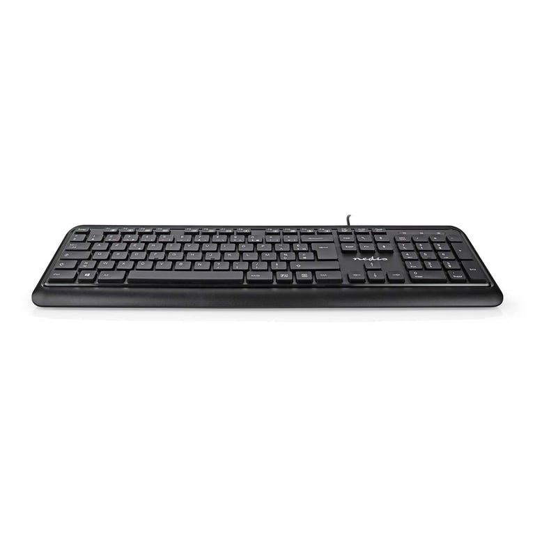 Nedis KBMU200BKFR clavier Maison USB AZERTY Français Neuf - vue 2