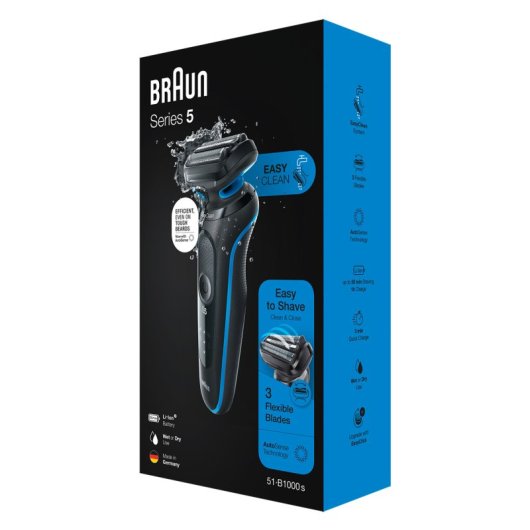 BRAUN SERIES 5 51 B1000S RASOIR ÉLECTRIQUE 4210201432197 - vue 5