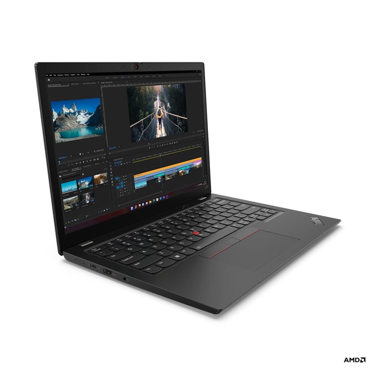 Lenovo ThinkPad L13 AMD Ryzen¿ 5 PRO Ibrido 2 in 1 33 8 cm 13.3 Touch screen WUXGA DDR4 SDRAM SSD Wi Fi 6E 802.11ax Windows 11 Pro Nero - vue 3