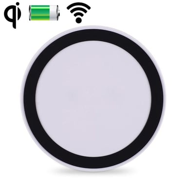 Station Recharge Universelle Sans Fil Chargeur Qi Induction Téléphone Blanc Noir YONIS
