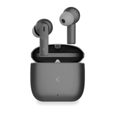 Ksix BXTW10N écouteur/casque True Wireless Stereo (TWS) Ecouteurs Appels/Musique USB Type-C Bluetooth Gris
