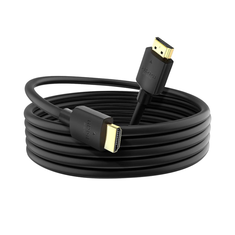 Swissten Câble Hdmi 2.1 Pour Tv 8k 60hz Connecteurs Plaqués Or 2m