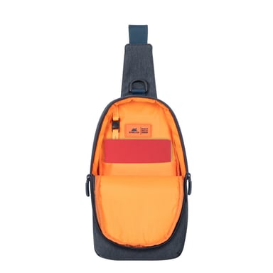Rivacase 7711 DARK GREY maletines para portátil 39,6 cm (15.6'') Mochila Gris