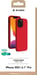 Bigben Connected COVSOFTIP1361PR coque de protection pour téléphones portables Rouge iPhone 13 Pro