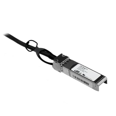 StarTech.com Cable de 3m Twinax Direct Attach SFP+ a SFP+ - 10G Compatible con Cisco SFP-H10GB-CU3M - DAC de Cobre SFP+ 10GbE - DAC Pasivo de Bajo Poder 10Gbps Firepower ASR920 ASR9000