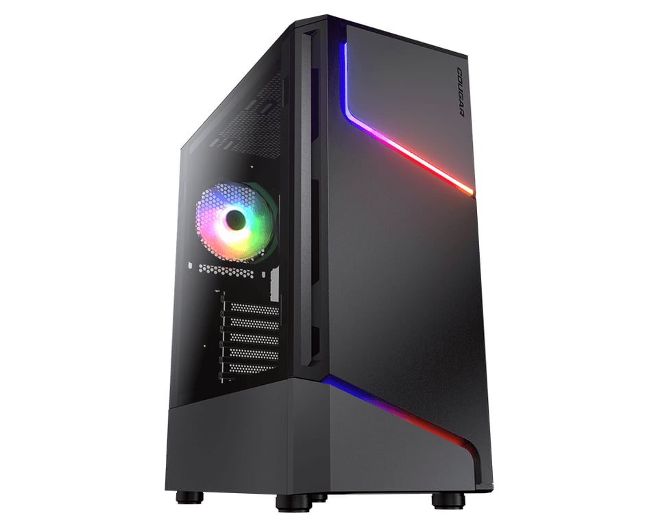 COUGAR Gaming MX360 RGB Midi Tower Noir - Neuf