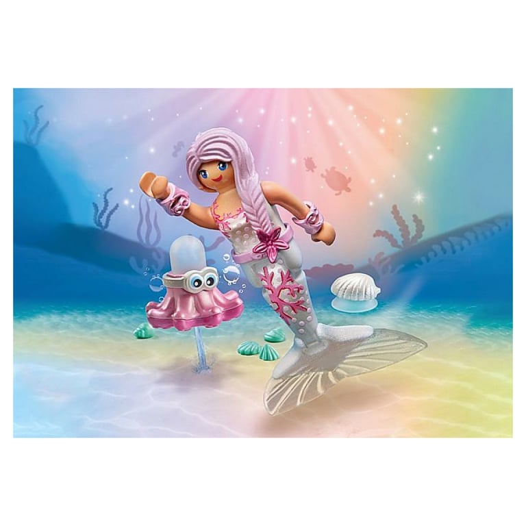 Jeux D'imitation Sirène Avec Pieuvre Playmobil La Boite - vue 4