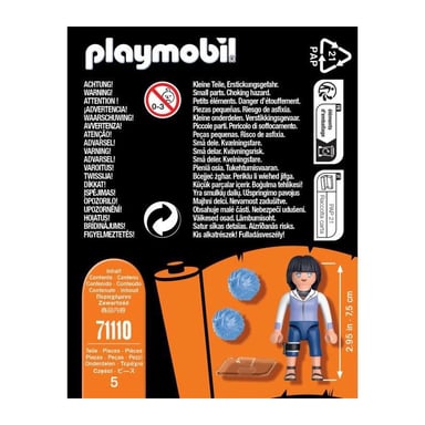 PLAYMOBIL 71110 Hinata - Naruto Shippuden - Héroe ninja manga
