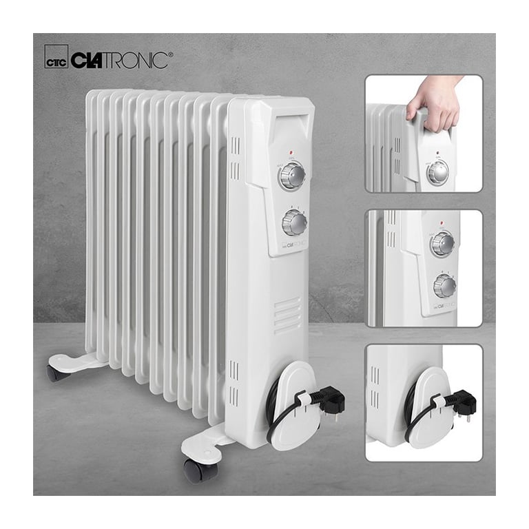 Radiateur bain d'huile 11R Clatronic Clatronic RA 3737 - vue 3
