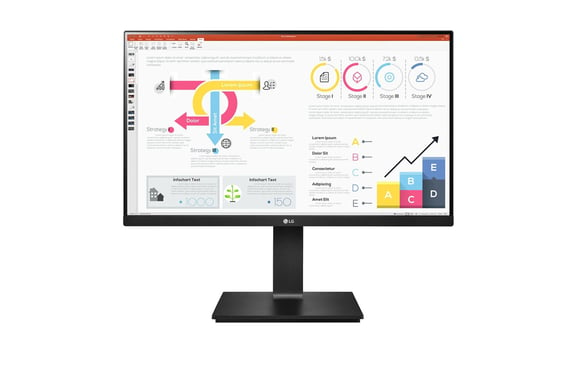 LG 24QP750P-B écran plat de PC 60,5 cm (23.8'') 2560 x 1440 pixels Quad HD LED Noir