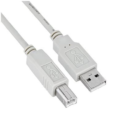 Nilox USB 2.0 A/B 4.5 m câble USB 4,5 m USB A USB B Gris