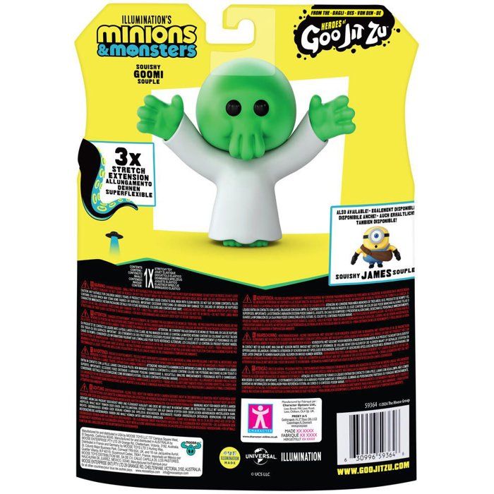 Figurine MINIONS 3 Goomie 13 cm Dès - vue 2