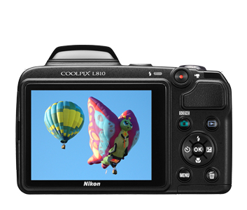 Nikon COOLPIX L810 12.3 Appareil photo compact 16 1 MP CCD dispositif à transfert de charge 4608 x 3456 pixels Bon état - vue 2