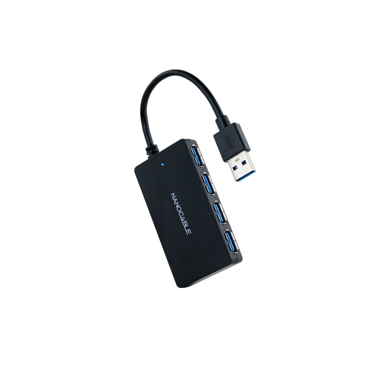 Concentrateur Nanocable USB A 3.0 avec 4x USB A 3.0 Câble de 0 15 Neuf