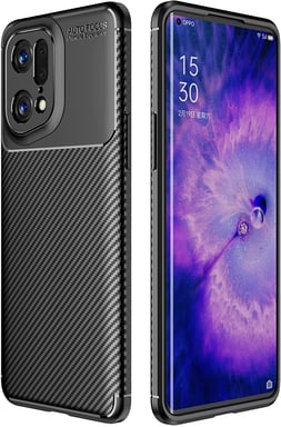 Oppo Find X5 Pro 5G New coque style carbone