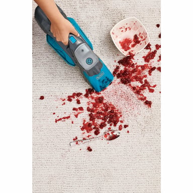 Black & Decker BHSB315J-QW aspirateur de table Bleu, Gris Sans sac