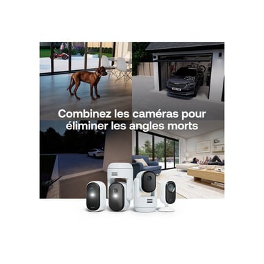 Kit Sécurité Extérieur ARLO Essential 3 2K + Sonnette Vidéo HD blanche